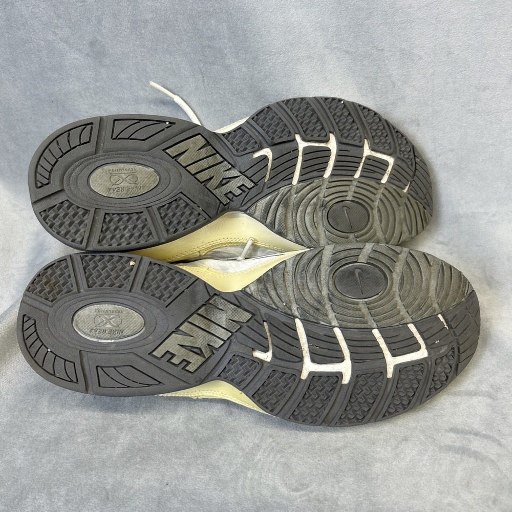 Nike Reax Revolution Running Shoes Womens Size 7.5 333767-111 White Gray Sneaker - Picture 12 of 16
